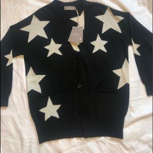 NWT⭐️Brodie 100% Star ⭐️Boyfriend Cashmere sweater